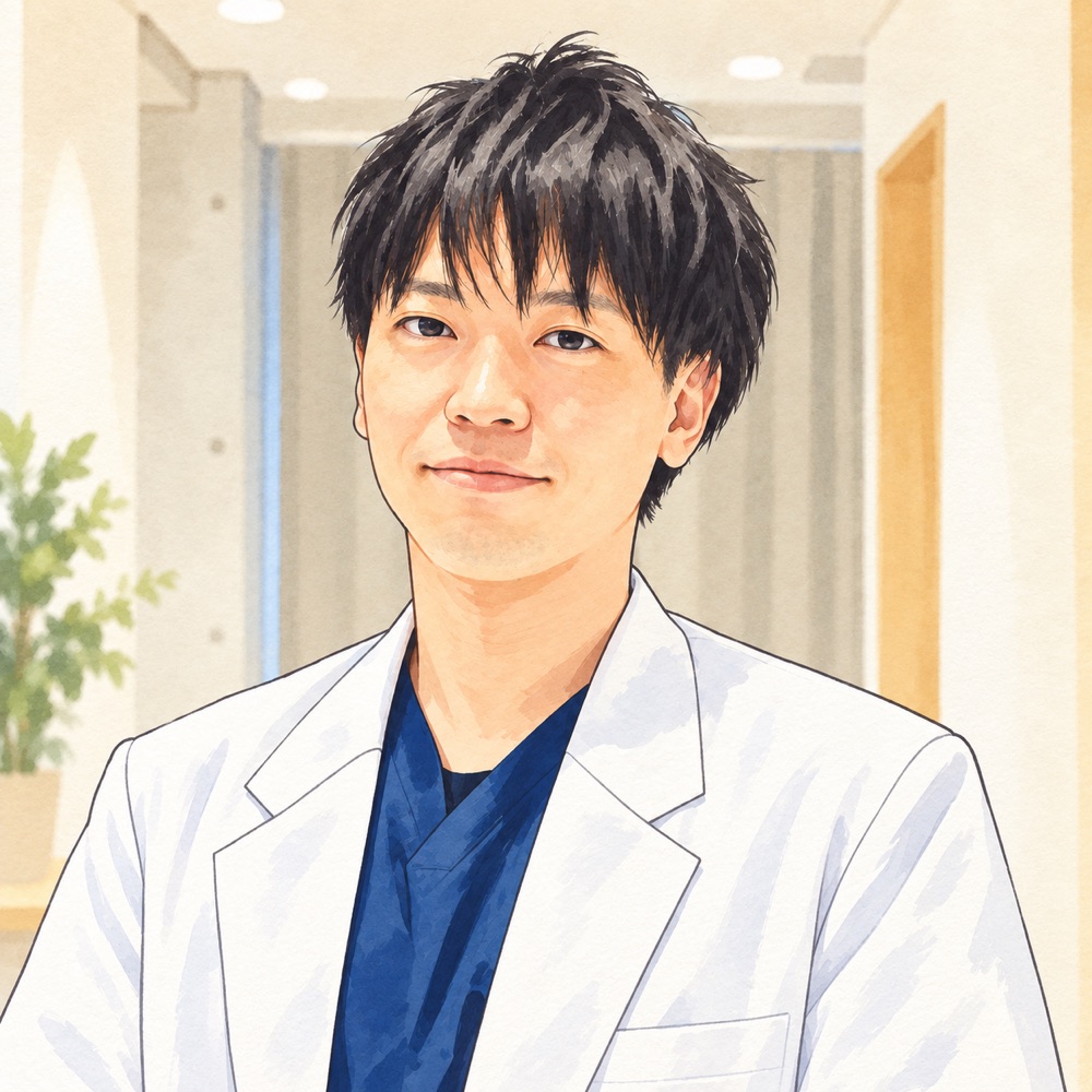 清水 大樹(常勤医師)のイラスト